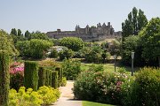 Jedno z nejznámějších turistických míst jižní Francie je středověké pevnostní město Carcassonne vzdálené od Toulouse hodinu jízdy vlakem.