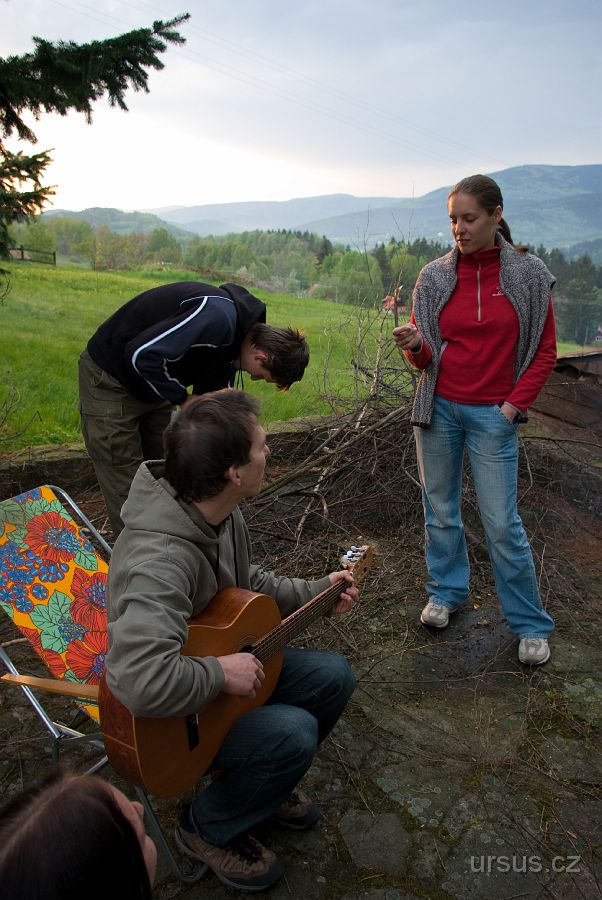 IMGP7916.jpg - Kvečeru k nám zavítali i Martin s Janou.