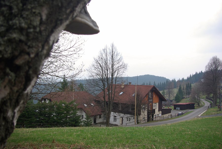 IMGP6362.jpg - A tady je náš cíl a domov- horská chata Dům svatého Josefa.