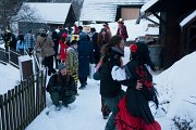 Mít více času, protancujeme celou vesnici :) : Beskydy, Lužná, Valašsko, Vsacko, fašaňk, zima
