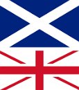 Jen pro zajímavost - přestavte si, jak trapně by se vyjímala vlajka Spojeného království bez skotské modři.