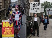 Protiargumentem je pochopitelně obava ze změn, které mohou novou zemi postihnout, nejasné ekonomické a politické perspektivy i společné historické, kulturní i sociální kořeny s Anglií.