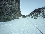 Zpátky kluci párkrát slanili a pak už hurá na chatu.